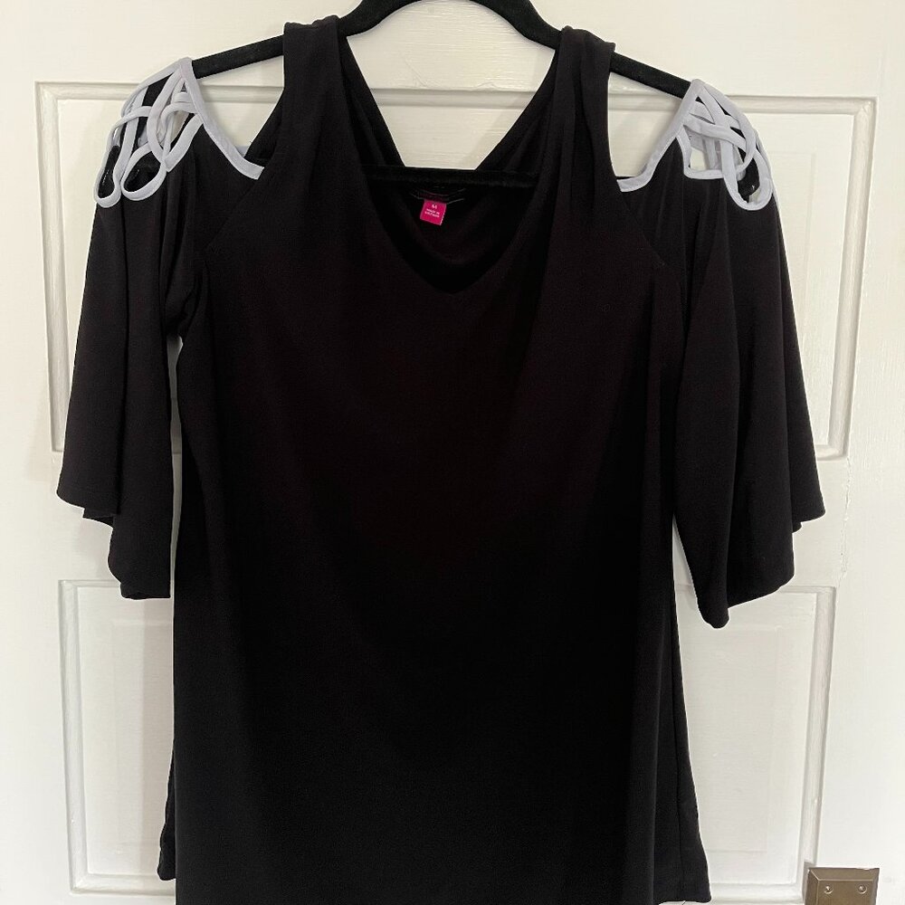 Strappy Flare Pullover Top